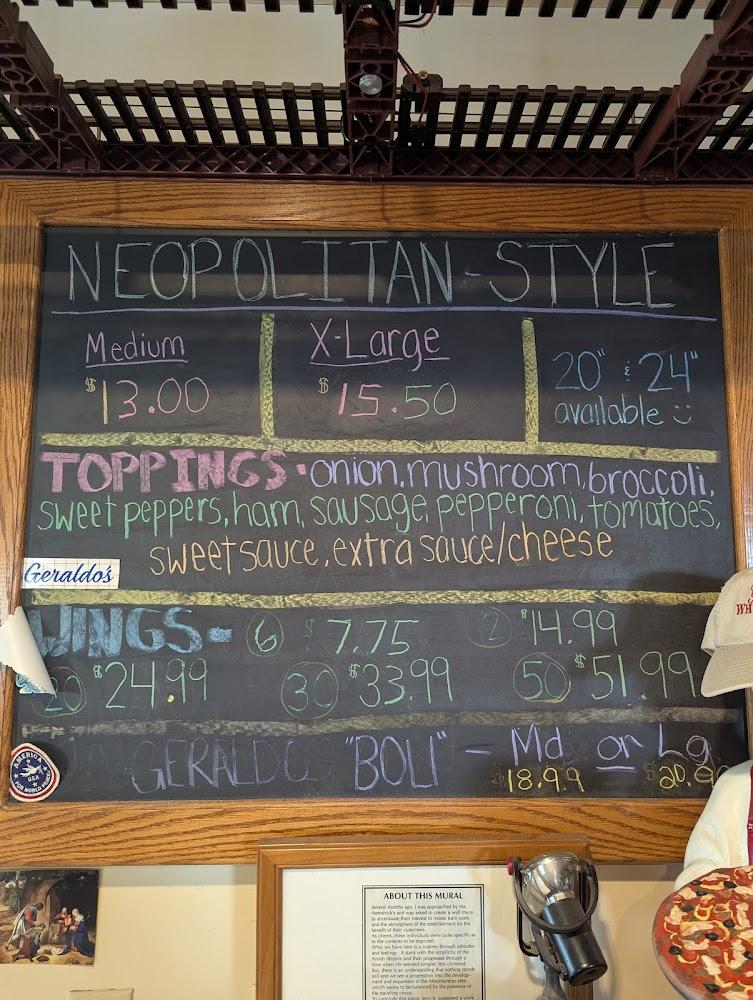 Whistle Stop Menu image 3